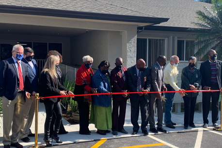 
                        2021, CBS12 News, New shelter, renovated with CARES Act funds, opens in Pahokee
